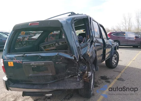 1996 Toyota 4Runner Sr5 из США, поврежденный, VIN JT3HN86R7T0028234